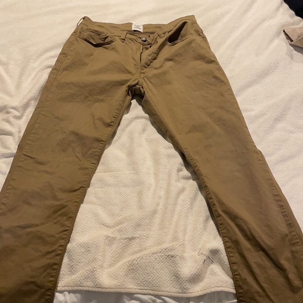 Mint Condition Flint and Tinder Slim Fit Khakis, 30x32